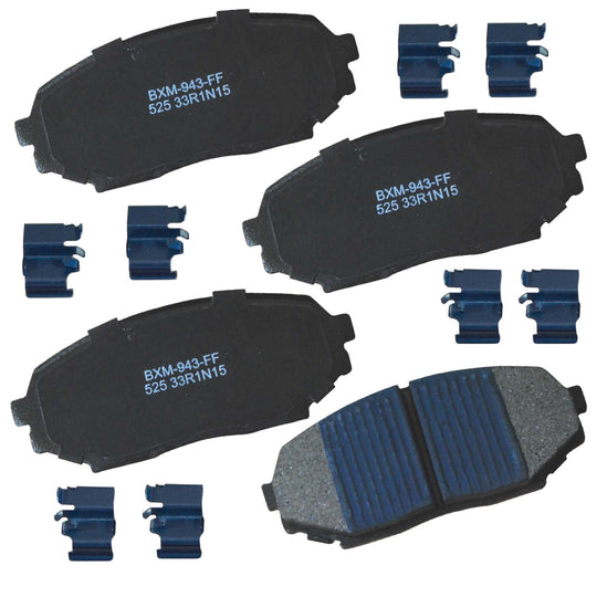 SBM525 Bendix Premium Semi-Metallic Disc Brake Pads Bendix Canada