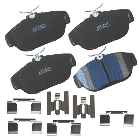 SBM542 Bendix Premium Semi-Metallic Disc Brake Pads Bendix Canada