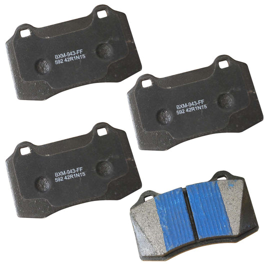 SBM592 Bendix Premium Semi-Metallic Disc Brake Pads Bendix Canada