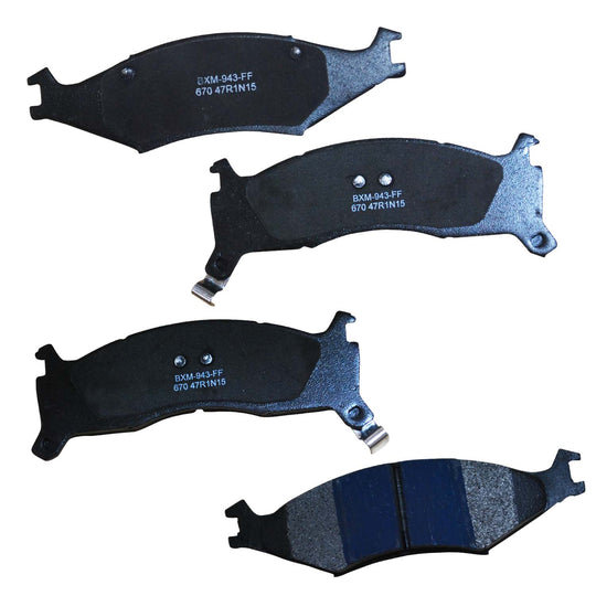 SBM670 Bendix Premium Semi-Metallic Disc Brake Pads Bendix Canada