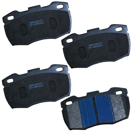 SBM671 Bendix Premium Semi-Metallic Disc Brake Pads Bendix Canada