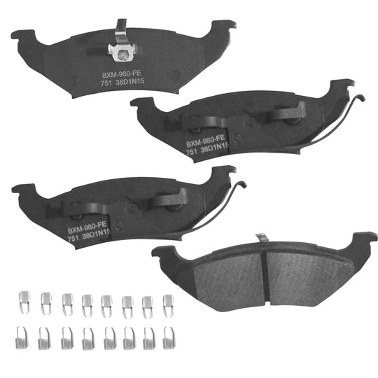 SBM751 Bendix Premium Semi-Metallic Disc Brake Pads Bendix Canada