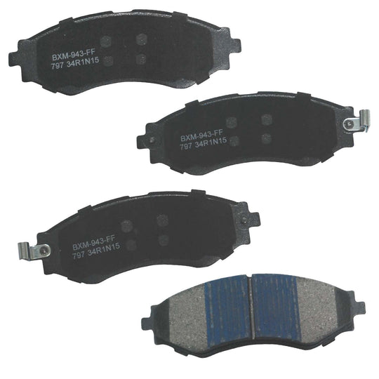 SBM797 Bendix Premium Semi-Metallic Disc Brake Pads Bendix Canada