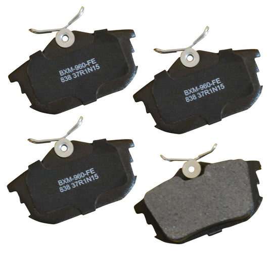 SBM838 Bendix Premium Semi-Metallic Disc Brake Pads Bendix Canada