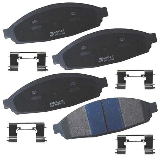 SBM931 Bendix Premium Semi-Metallic Disc Brake Pads Bendix Canada