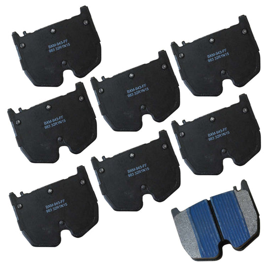 SBM983 Bendix Premium Semi-Metallic Disc Brake Pads Bendix Canada