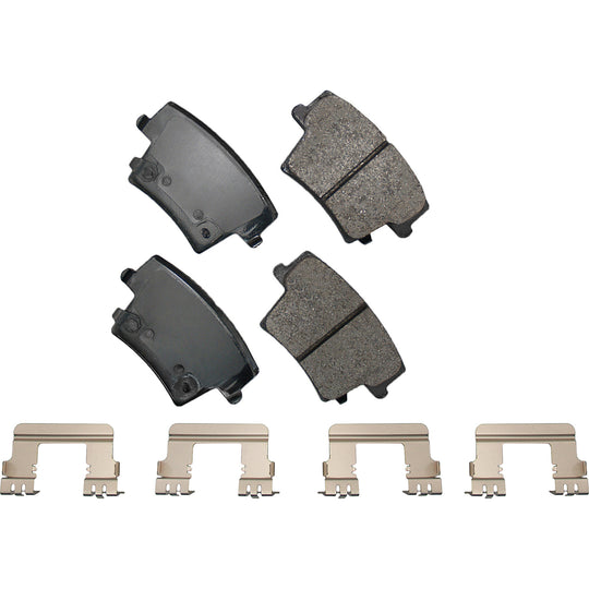 SDF1057 Severe Duty Ultra Premium Disc Brake Pad Set Akebono Canada