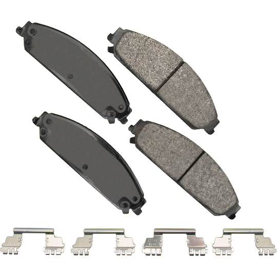 SDF1058 Severe Duty Ultra Premium Disc Brake Pad Set Akebono Canada