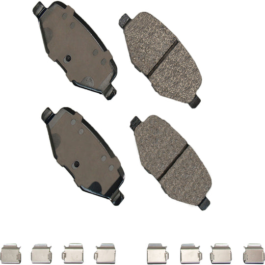 SDF1377A Severe Duty Ultra Premium Disc Brake Pad Set Akebono Canada