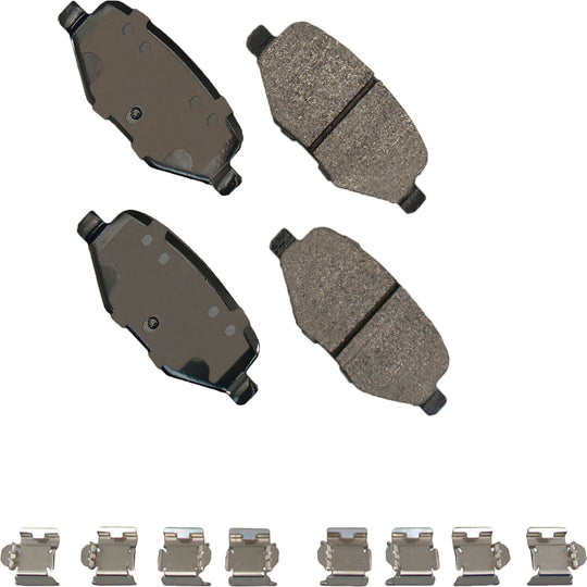 SDF1377B Severe Duty Ultra Premium Disc Brake Pad Set Akebono Canada