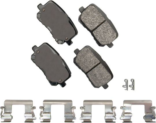 SDF1766 Severe Duty Ultra Premium Disc Brake Pad Set Akebono Canada