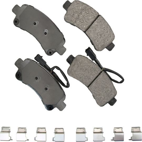 SDF1840 Severe Duty Ultra Premium Disc Brake Pad Set Akebono Canada