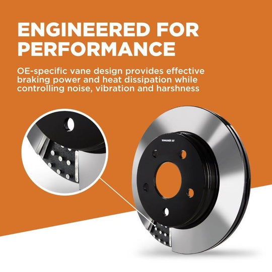 DSX180844E SevereDuty Front Disc Brake Rotor BCSJ