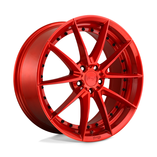 M213199543+48 - Niche M213 Sector 19X9.5 5X112  48mm Candy Red - Niche Wheels Canada