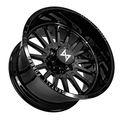 SF224146176GB - Sentali Forged SF-2 24X14 6X135 -76mm Gloss Black - Sentali Forged Wheels Canada