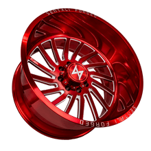 Charger l'image dans la galerie, SF222146276RM - Sentali Forged SF-2 22X14 6X139.7 -76mm Red Milled - Sentali Forged Wheels Canada