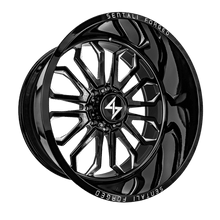 Load image into Gallery viewer, SF326148276BM - Sentali Forged SF-3 26X14 8X180 -76mm Gloss Black Milled - Sentali Forged Wheels Canada