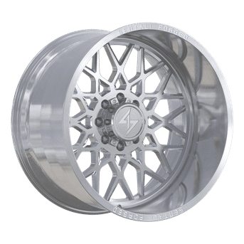 SF526148376BRM - Sentali Forged SF-5 26X14 8X170 -76mm Brushed Milled - Sentali Forged Wheels Canada