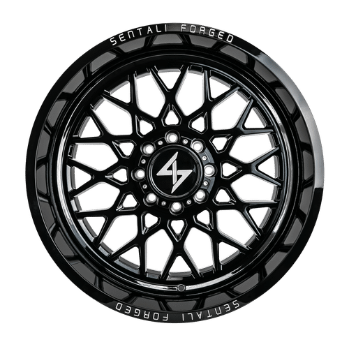 SF526128344GB - Sentali Forged SF-5 26X12 8X170 -44mm Gloss Black - Sentali Forged Wheels Canada