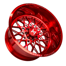 Load image into Gallery viewer, SF524148176RM - Sentali Forged SF-5 24X14 8X165.1 -76mm Red Milled - Sentali Forged Wheels Canada