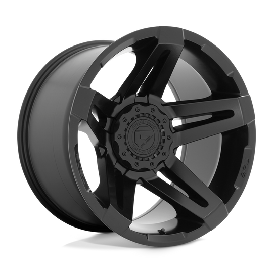 D763209000-01 - Fuel Off-Road D763 SFJ 20X9 BLANK ET 1mm Matte Black - Fuel Off-Road Wheels Canada