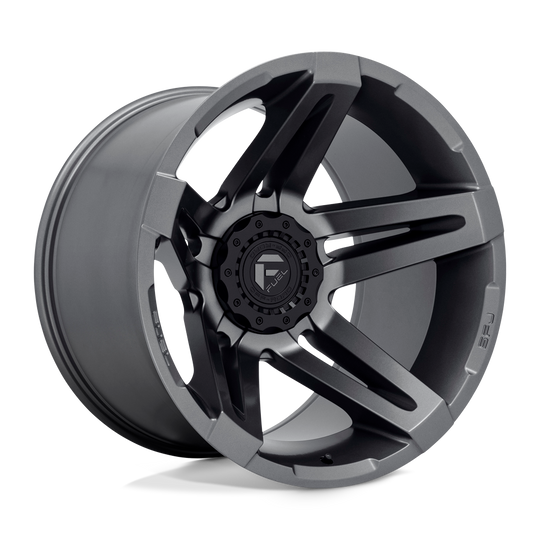 D76422405745 - Fuel Off-Road D764 Sfj 22X14 5X139.7 / 5X127 -75mm Matte Gun Metal - Fuel Off-Road Wheels Canada