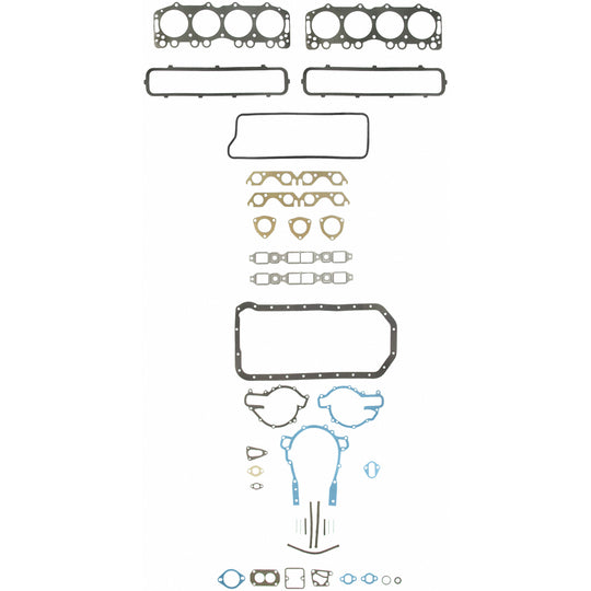 FS 7613 S-2 Engine Complete Overhaul Gasket Set Felpro