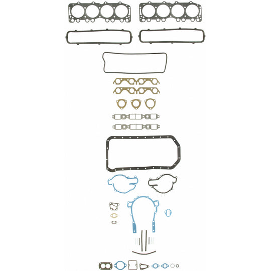 FS 7613 SH-2 Engine Complete Overhaul Gasket Set Felpro