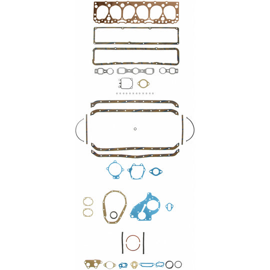 FS 7619 C-3 Engine Complete Overhaul Gasket Set Felpro