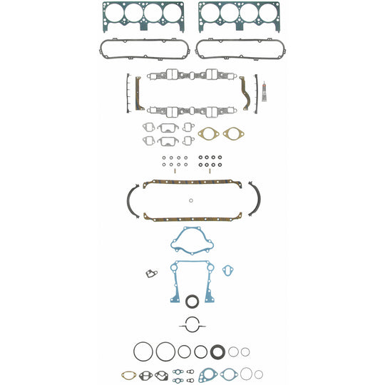 FS 8553 PT-9 Engine Complete Overhaul Gasket Set Felpro