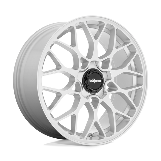 R1891985F8+45 - Rotiform R189 19X8.5 5X112  45mm Gloss Silver - Rotiform Wheels Canada