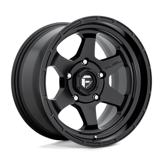 D66417908750 - Fuel Off-Road D664 Shok 17X9 6X114.3 ET 1mm Matte Black - Fuel Off-Road Wheels Canada