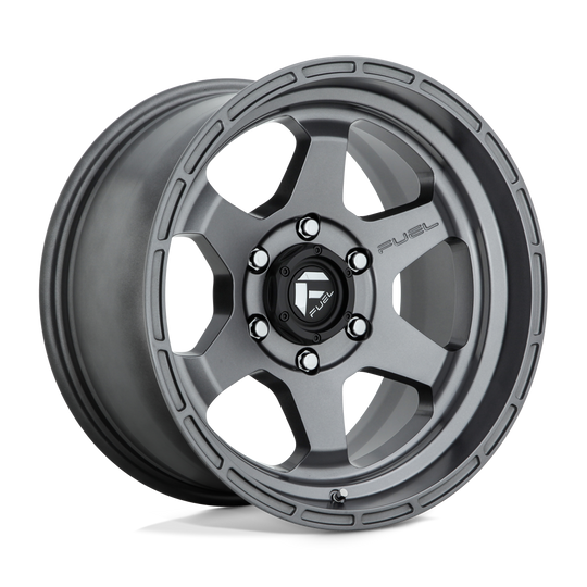 D66517908750 - Fuel Off-Road D665 Shok 17X9 6X114.3 ET 1mm Matte Anthracite - Fuel Off-Road Wheels Canada