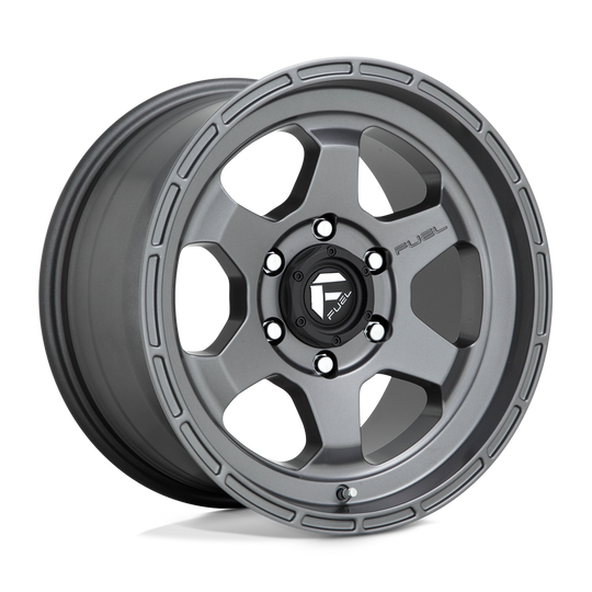D66517908457 - Fuel Off-Road D665 Shok 17X9 6X139.7 20mm Matte Anthracite - Fuel Off-Road Wheels Canada