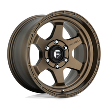 Charger l'image dans la galerie, D66617908750 - Fuel Off-Road D666 Shok 17X9 6X114.3 ET 1mm Matte Bronze - Fuel Off-Road Wheels Canada