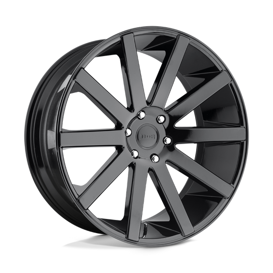 S219229584+20 - DUB S219 Shot Calla 22X9.5 6X139.7  20mm Gloss Black - DUB Wheels Canada