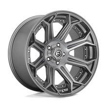 Charger l'image dans la galerie, D70520007547 - Fuel Off-Road D705 Siege 20X10 5X127 -18 mm Brushed Gun Metal Tinted Clear - Fuel Off-Road Wheels Canada
