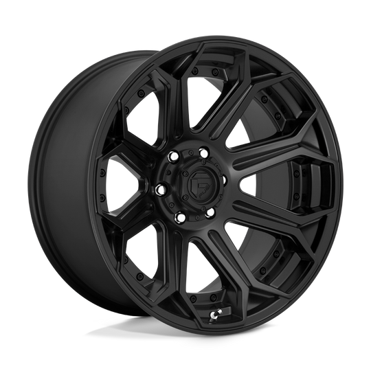 D70620008447 - Fuel Off-Road D706 Siege 20X10 6X139.7 -18 mm Matte Black - Fuel Off-Road Wheels Canada