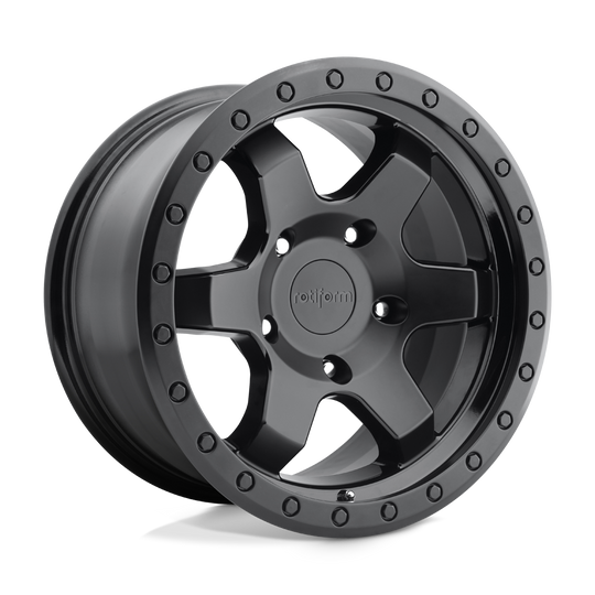 R151209083+01 - Rotiform R151 Six-Or 20X9 6X139.7  1mm Matte Black - Rotiform Wheels Canada