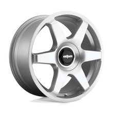 Load image into Gallery viewer, R1141885F3+45 - Rotiform R114 Six 18X8.5 5X112 / 5X100 45mm Gloss Silver - Rotiform Wheels Canada