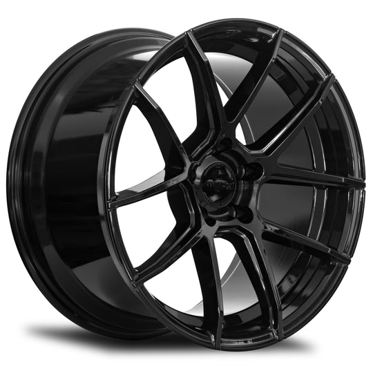 SL0220905H35GBK - Avid.1 SL-02 20X9 5X114.3 35mm Gloss Black - Avid.1 Wheels Canada