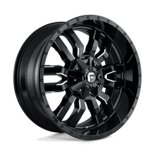 Load image into Gallery viewer, D59522001857 - Fuel Off-Road D595 Sledge 22X10 8X180 10mm Gloss Black Milled - Fuel Off-Road Wheels Canada