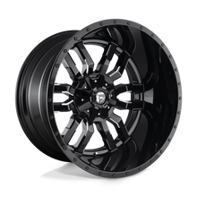 Charger l'image dans la galerie, D59524401745 - Fuel Off-Road D595 Sledge 24X14 8X170 -75 mm Gloss Black Milled - Fuel Off-Road Wheels Canada