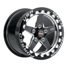 Load image into Gallery viewer, RS071I8B00P02571P0250MC0 - Weld Off-Road SM71 Beadlock 15X10 5X115 ET 25mm Gloss Black Milled - Weld Off-Road Wheels Canada