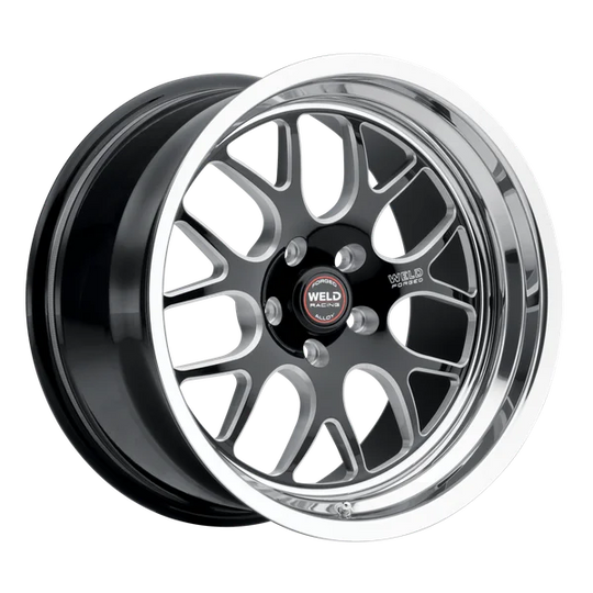 RS077I8880N01063P0050 - Weld Off-Road SM77 18X8 5X120.65 ET 5mm Gloss Black Milled - Weld Off-Road Wheels Canada