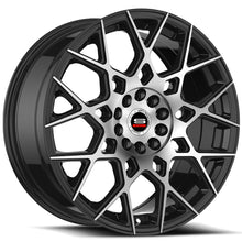 Load image into Gallery viewer, SP-5218803638BM - Spec-1 SP-52 18X8 5X112 / 5X114.3 38mm Gloss Black &amp; Machined - Spec-1 Wheels Canada