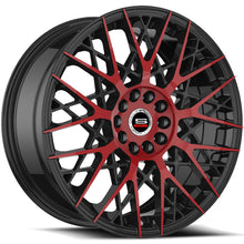 Load image into Gallery viewer, SP-531775942BMR - Spec-1 SP-53 17X7.5 4X114.3 / 4X100 42mm Gloss Black &amp; Red Machined - Spec-1 Wheels Canada
