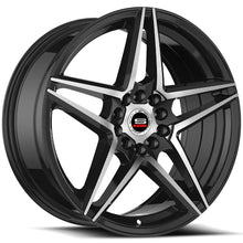 Load image into Gallery viewer, SP-5420852338BM - Spec-1 SP-54 20X8.5 5X100 / 5X114.3 38mm Gloss Black &amp; Machined - Spec-1 Wheels Canada