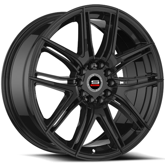 SP-5617753842GB - Spec-1 SP-56 17X7.5 5X114.3 / 5X120.65 42mm Gloss Black - Spec-1 Wheels Canada