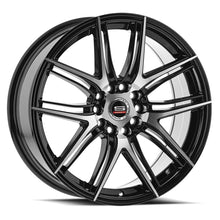 Load image into Gallery viewer, SP-561880938BM - Spec-1 SP-56 18X8 4X114.3 / 4X100 38mm Gloss Black &amp; Machined - Spec-1 Wheels Canada
